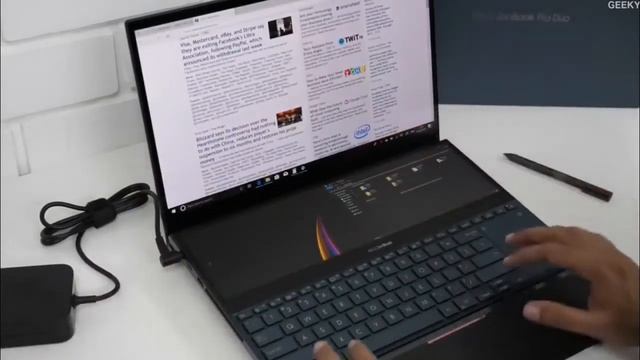 ASUS ZENBOOK PRO DUO REVIEW TWO SCREEN DREAM смотреть онлайн