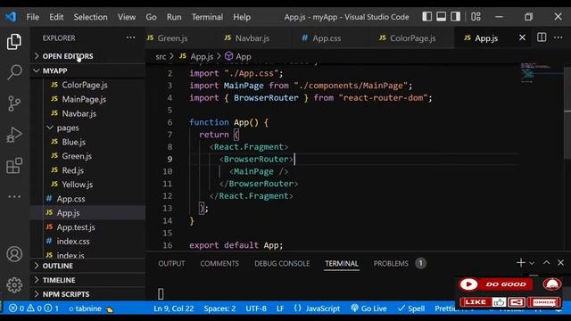 #4 Style Active button using NavLink and Change BackgroundColor with react-router-dom version 6 смотреть онлайн