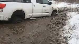 Тойота тундра в реальных условиях...