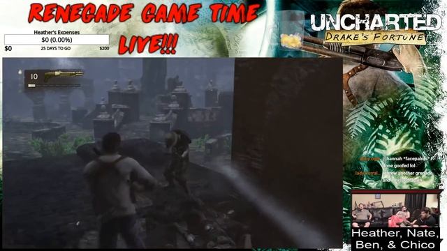 Renegade Game Time - Uncharted: Drake's Fortune Remastered (PS4) (Heather's Finds Her Fortune) смотреть онлайн