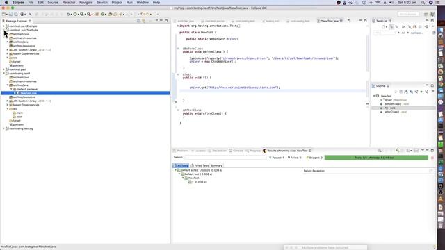 TestNG framework for Selenium with Maven Project смотреть онлайн