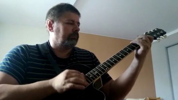 Eduardo di Capua. ’O sole mio. Guitar. Russian bards style. Э. ди Капуа. О соле мио. Гитара. Проба.