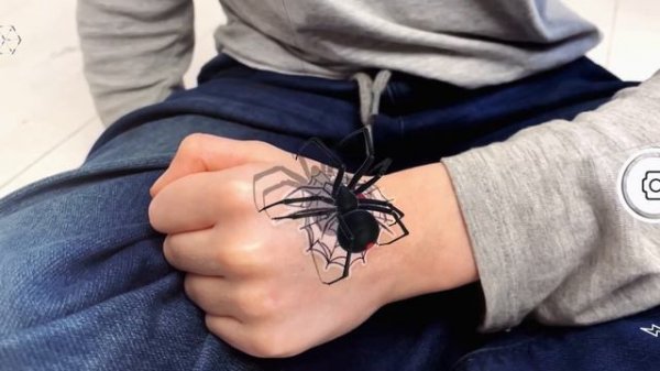 holotoyz video tatouage temporaire halloween monstres monster mash en 3d