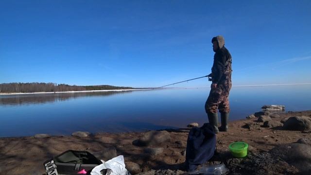 рыбалка на Чёрной речке. 07.04.23. смотреть онлайн