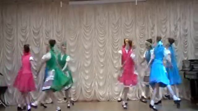 Белорусский танец "Скакуха". Ансамбль "Озорницы", ДМШ № 5, г. Старый Оскол смотреть онлайн