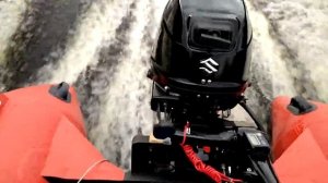 Лодка Солар-420 Стрела Jet Tunnel & SUZUKI 9,9 BS(20) под водометом