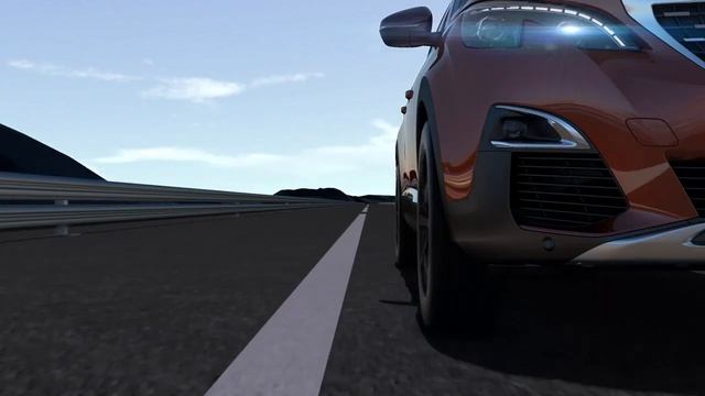 Peugeot 3008 - Система предотвращения выхода из полосы разметки смотреть онлайн