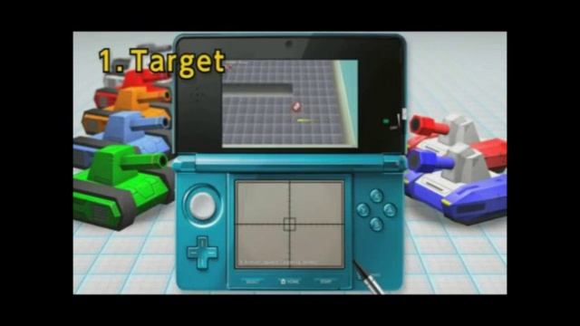 3DS: Nintendo eShop - Touch Battle Tank 3D Trailer смотреть онлайн