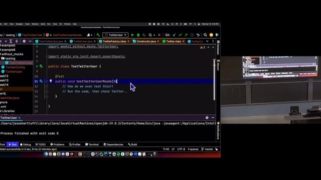 CSE 116 Testing with Mocks Wednesday April 19, 2023 смотреть онлайн