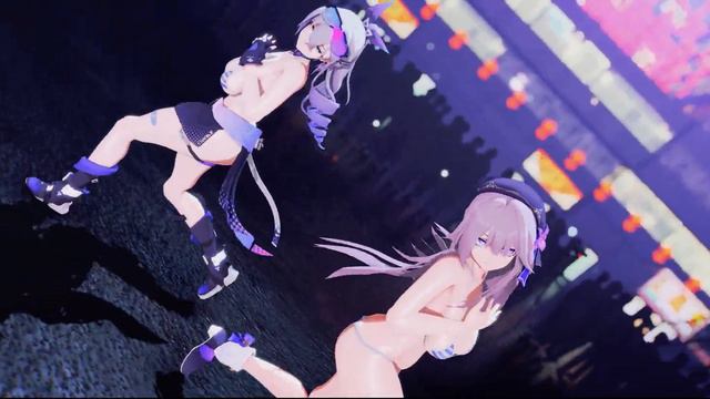 【MMD Honkai:Star Rail 】INTERGALACTIA | Herta / SilverWolf