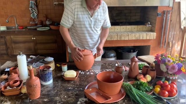 курица с грибами в русской печи смотреть онлайн