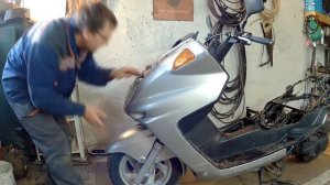 Yamaha Majesty 250 - Разборка подробно