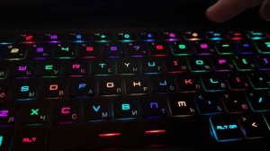 Как изменить подсветку на ноутбуке MSI GP66 Leopard