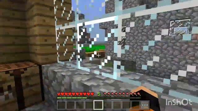 КАК ЭТА ПОСТРОЙКА ОКАЗАЛОСЬ В НАШЕЙ ДЕРЕВНЕ В МАЙНКРАФТ | Марс Майнкрафт смотреть онлайн