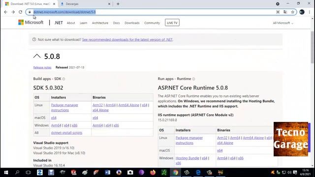 Solucion error "The framework 'Microsoft.WindowsDesktop.App', version '5.0.0' was not found" смотреть онлайн