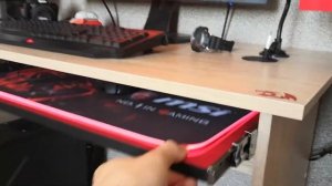 полка под клавиатуру на шариковых направляющих