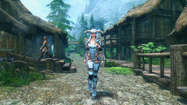 BD UUNP Dragonborn armor replacer смотреть онлайн