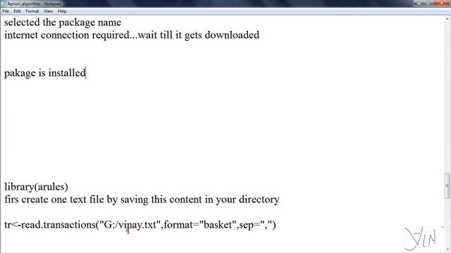 Apriori Algorithm using R tool смотреть онлайн