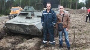 Эвакуация "МТЛБ"  карьер Медное озеро