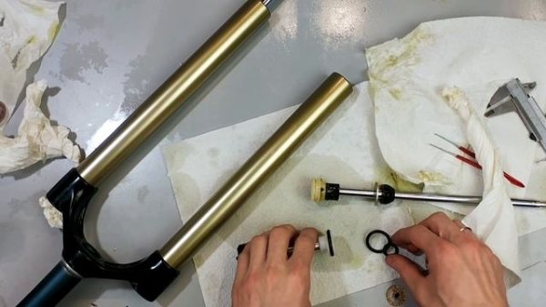 Перебор вилки Rock Shox Reba Dual Air 2008