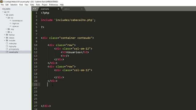 Aula 7 Criando Layout do Crud Usuario смотреть онлайн