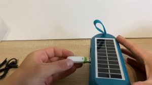 Обзор колонки TG182 с солнечной батареей