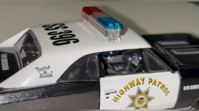 Police Chevrolet Chevelle SS396 Highway Patrol 1/24 diecast model by Maisto #police смотреть онлайн