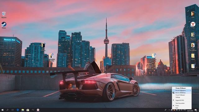 КАК УСТАНОВИТЬ ЖИВЫЕ ОБОИ НА РАБОЧИЙ СТОЛ БЕСПЛАТНО !? //WINDOWS 10,8,7!! смотреть онлайн