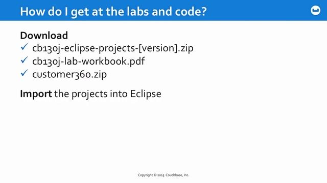 CB130J Lesson 1 - Installing Couchbase for learning purposes смотреть онлайн
