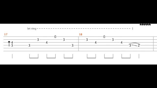 (TAB)Kirk Hammett - Nimes Solo - Cover with TABs - Audio Only смотреть онлайн
