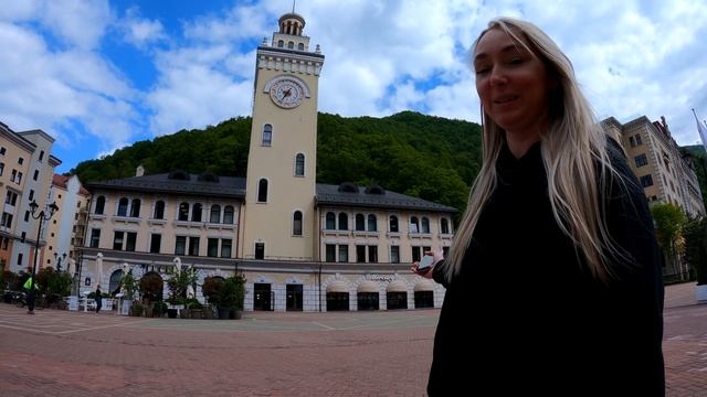 Сочи в мае. Отель Five story Адлер. Роза пляж в горах. Тропа здоровья Роза Хутор. 4к смотреть онлайн