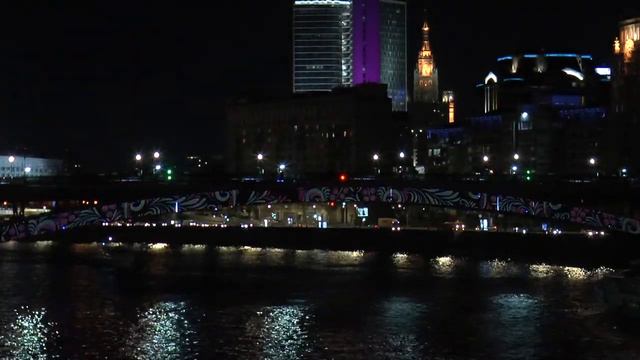 Ночная подсветка Москвы смотреть онлайн