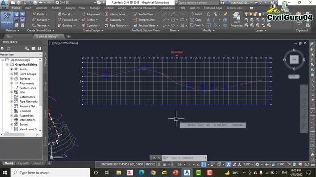 How To Edit Surface Profile Using Grips In AutoCAD Civil 3D | AutoCAD Civil 3d Complete Course смотреть онлайн