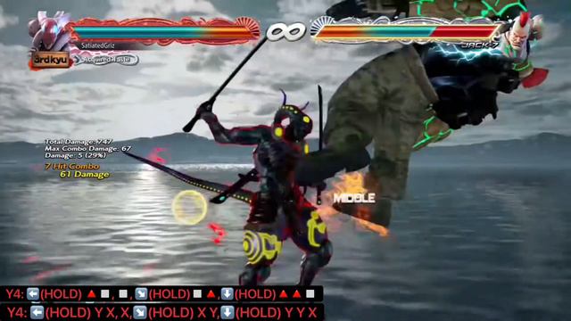 Tekken 7 | Yoshimitsu Combo Guide (Season 4) смотреть онлайн