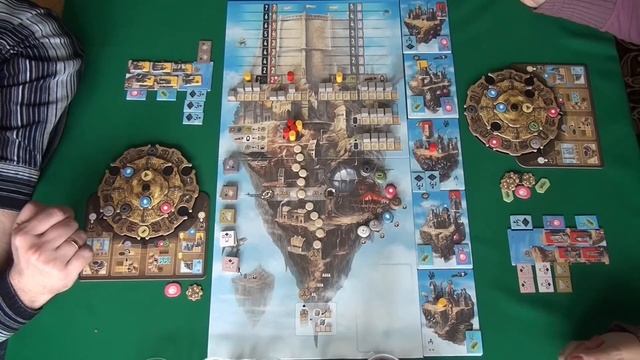 Нория - играем в настольную игру. Noria board game. смотреть онлайн