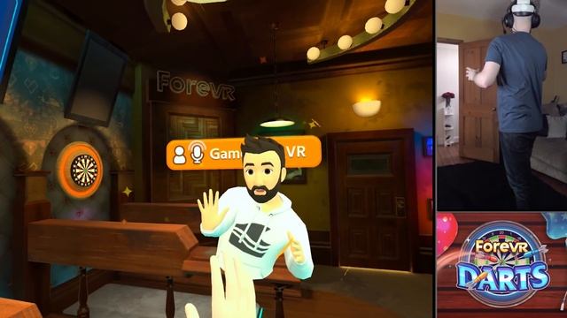 Playing VR Darts in the virtual pub in this NEW QUEST 2 game... // FOREVR DARTS Quest 2 Gameplay смотреть онлайн