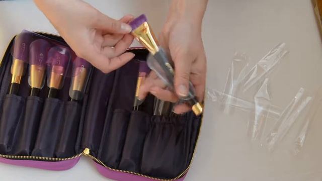 Покупки с Aliexpress. Набор кистей для макияжа OTZ смотреть онлайн