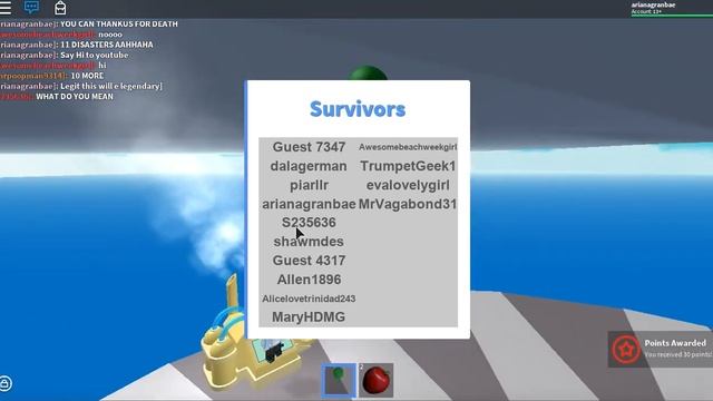 12 disasters at once Natural Disaster Survival ROBLOX смотреть онлайн