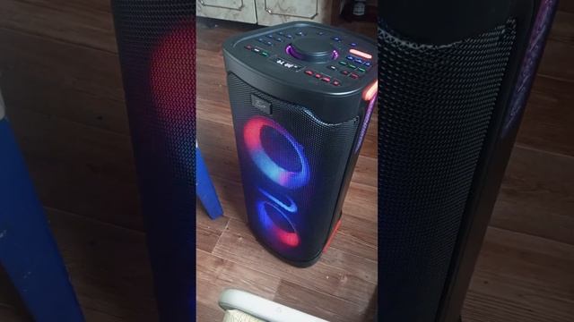 FIERO FR950 обзор колонки советуююююю 160Вт и офиганая под цветка. смотреть онлайн