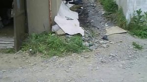 гараж,крепление баннера на стену