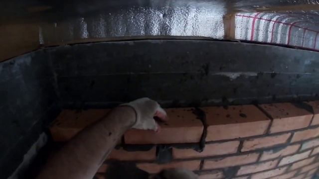 Кладка забутовочного кирпича