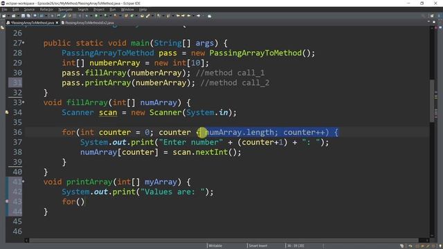 Java Tutorial #27 | PASSING ARRAYS TO METHODS | Tagalog | English | Filipino | 2021 смотреть онлайн