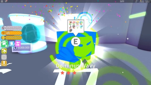 Обновление симулятора питомцев | Выбил двух Электриков | Roblox Dominus Egg Pet Simulator смотреть онлайн