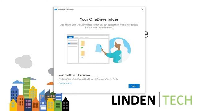 Setting up OneDrive for Business смотреть онлайн