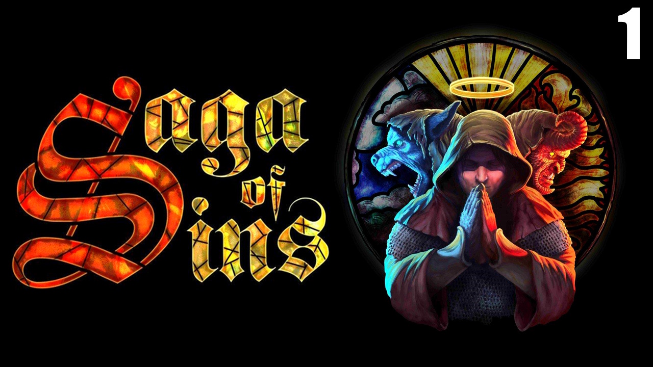 1 Saga Of Sins\ Сага о Грехах ( платформер в витражном стиле)