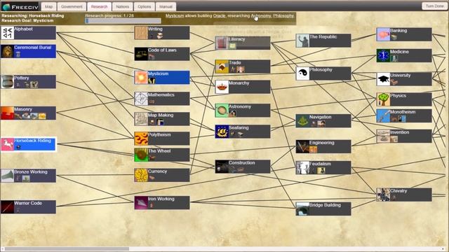 Freeciv web Tutorial - Getting Started / How to Play смотреть онлайн