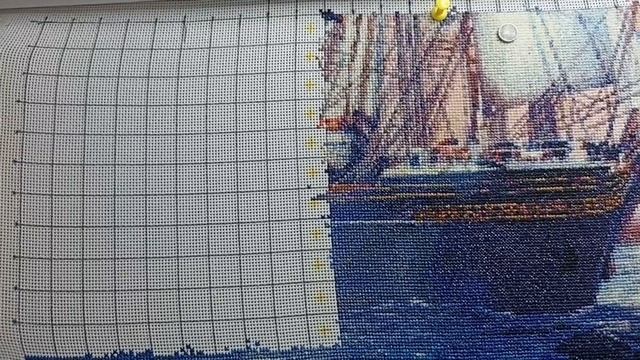 Парусник. Ночной странник/01.02-07.02.2022 #вышивка #вышивкакрестиком #многоцветка #каквышивать смотреть онлайн