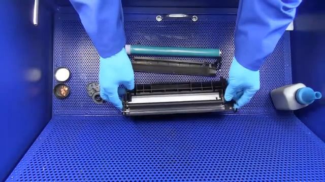 Инструкция по заправке картриджа Q2612A для принтера HP LaserJet 1015 смотреть онлайн