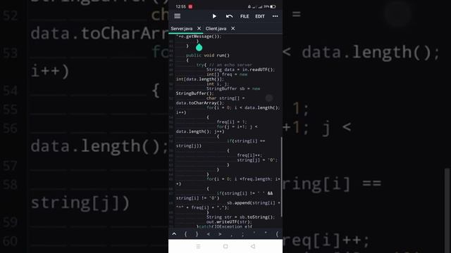 Java Client Server String Length Calculation смотреть онлайн