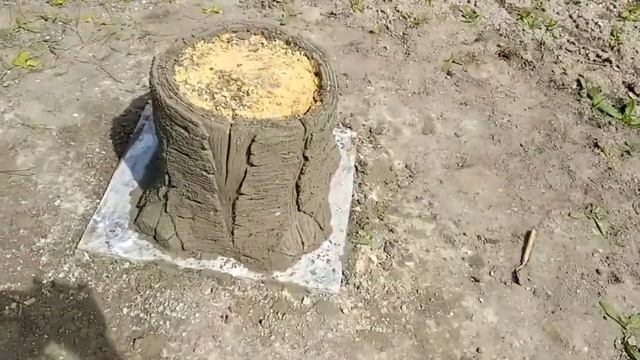 Огромное кашпо из цемента! Как сделать большой вазон для сада своими руками смотреть онлайн